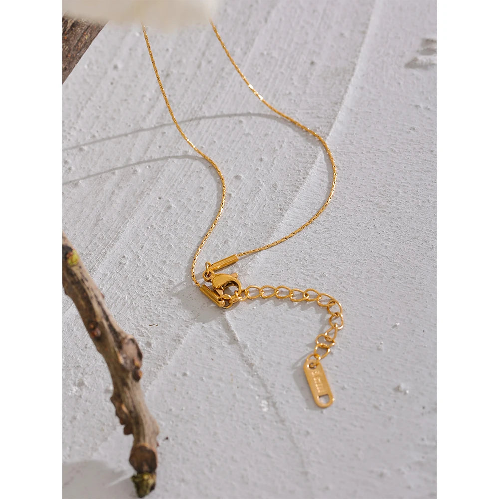 Gold Starfish Summer Starfish CZ Pendant Necklace